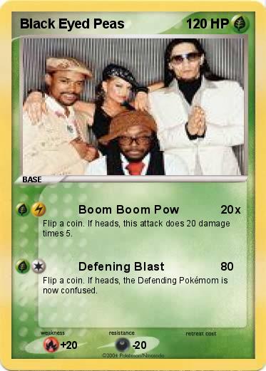 Pokemon Black Eyed Peas