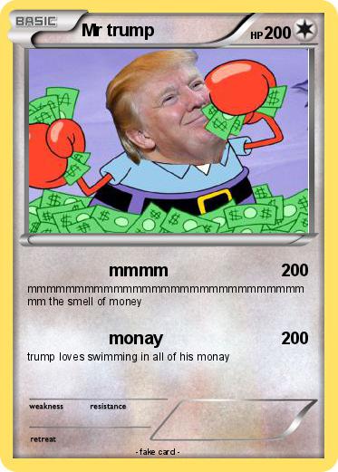 Pokemon Mr trump