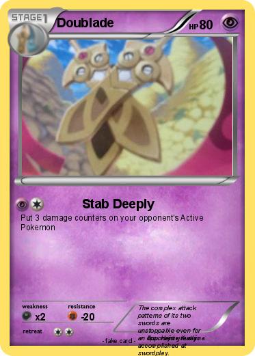 Pokemon Doublade