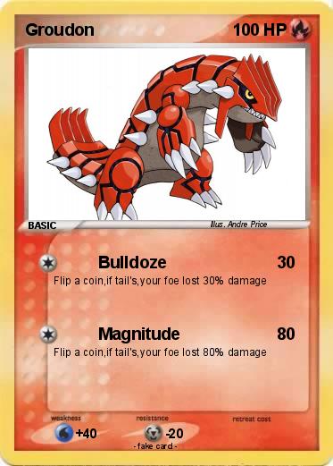 Pokemon Groudon
