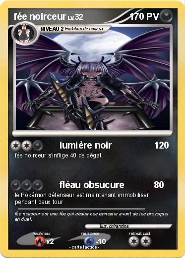 Pokemon fée noirceur