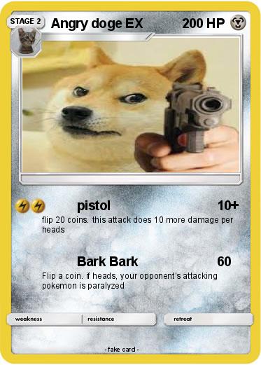 Pokemon Angry doge EX
