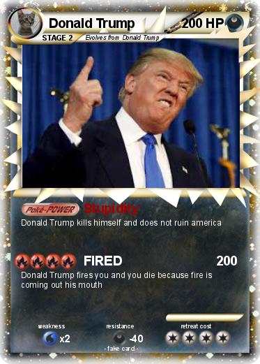 Pokemon Donald Trump