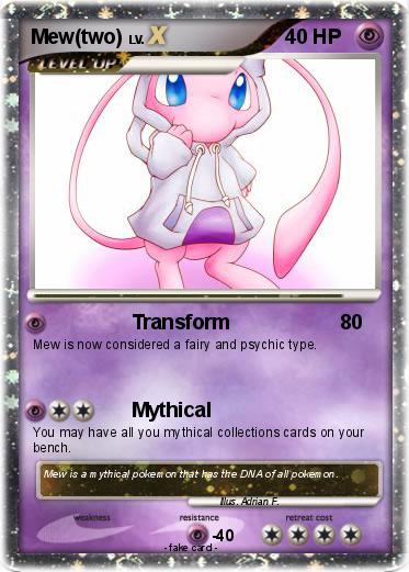 Pokemon Mew(two)