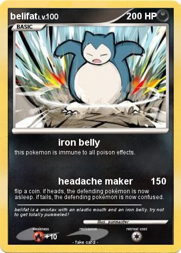Pokemon belifat