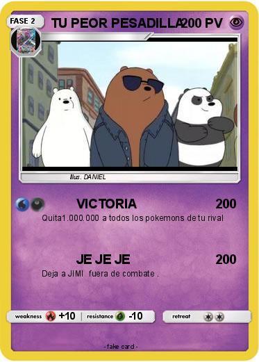 Pokemon TU PEOR PESADILLA