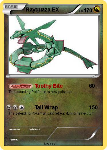 Pokemon Rayquaza EX