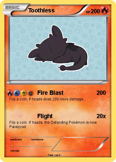 Pokemon Toothless