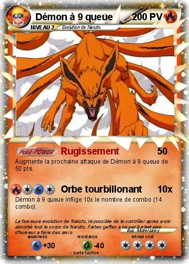 Pokemon Démon à 9 queue