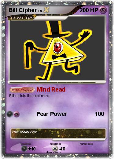 Pokemon Bill Cipher
