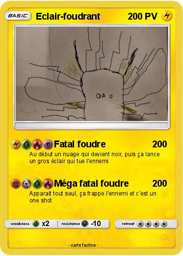 Pokemon Eclair-foudrant