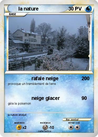 Pokemon la nature