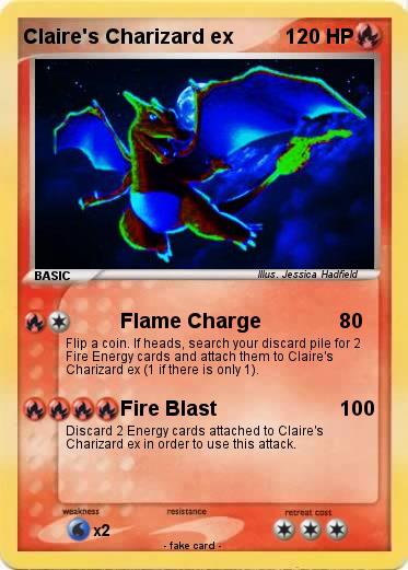 Pokemon Claire's Charizard ex