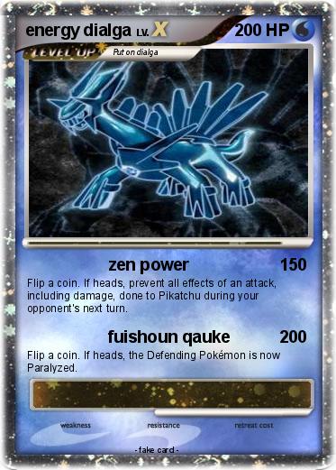 Pokemon energy dialga
