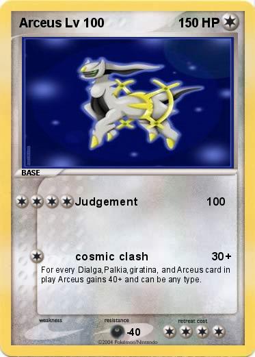 Pokemon Arceus Lv 100