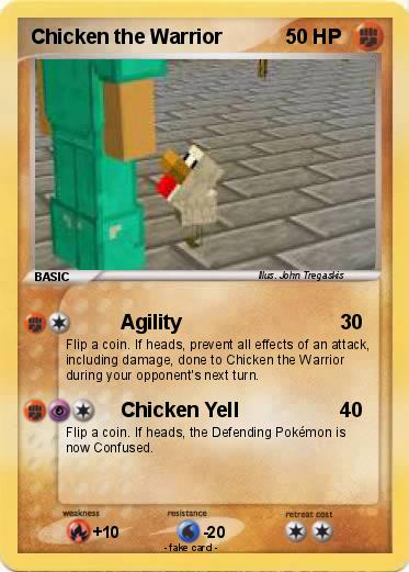 Pokemon Chicken the Warrior