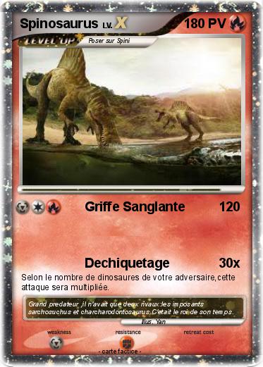 Pokemon Spinosaurus
