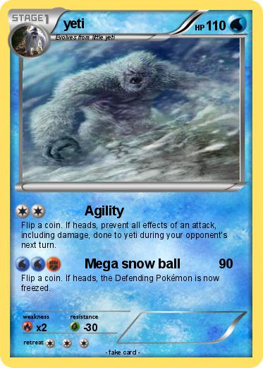 Pokemon yeti