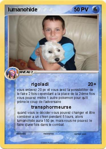 Pokemon lumanohide
