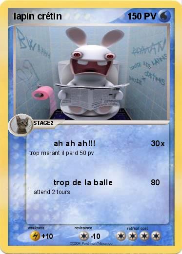 Pokemon lapin crétin