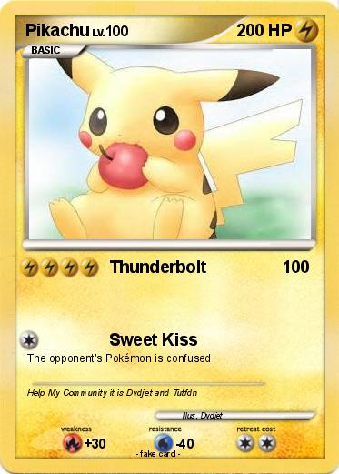 Pokemon Pikachu