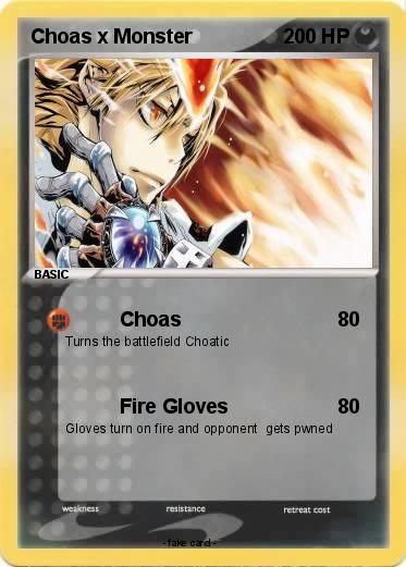 Pokemon Choas x Monster