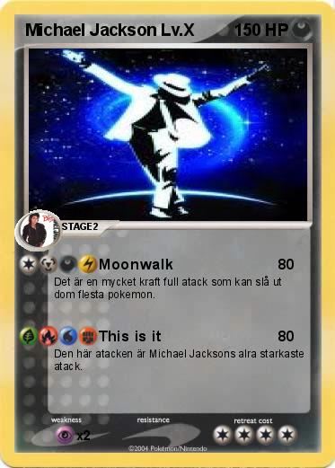 Pokemon Michael Jackson Lv.X