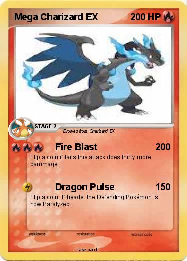 Pokemon Mega Charizard EX