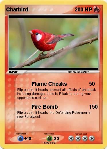 Pokemon Charbird