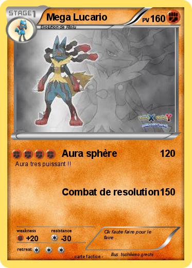 Pokemon Mega Lucario