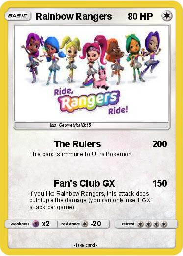 Pokemon Rainbow Rangers