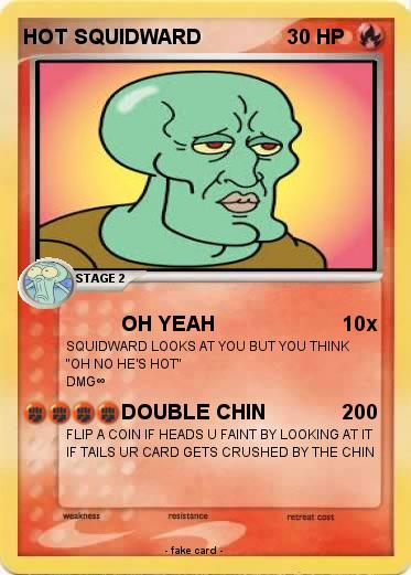 Pokemon HOT SQUIDWARD