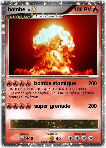 Pokemon bombe