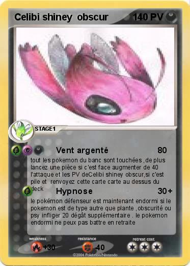 Pokemon Celibi shiney  obscur 