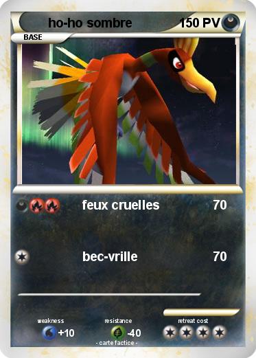 Pokemon ho-ho sombre