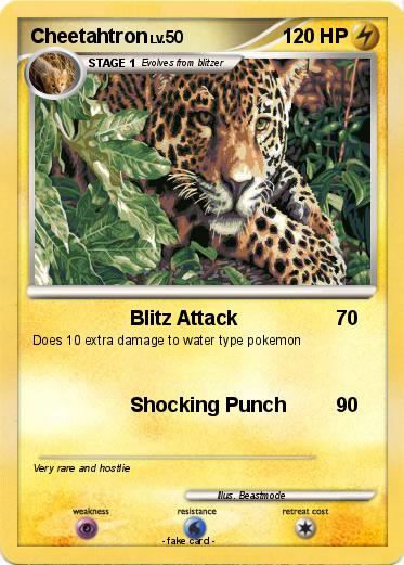 Pokemon Cheetahtron
