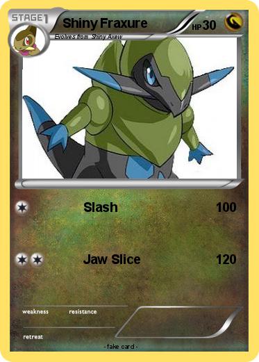Pokemon Shiny Fraxure