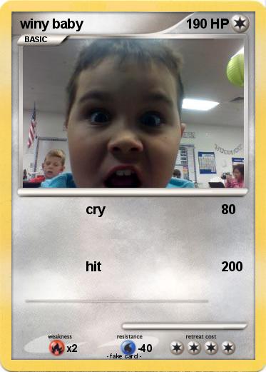 Pokemon winy baby