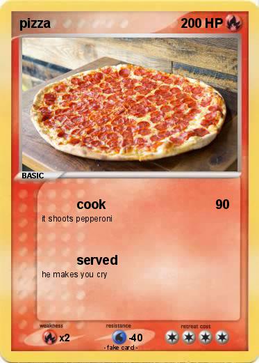 Pokemon pizza