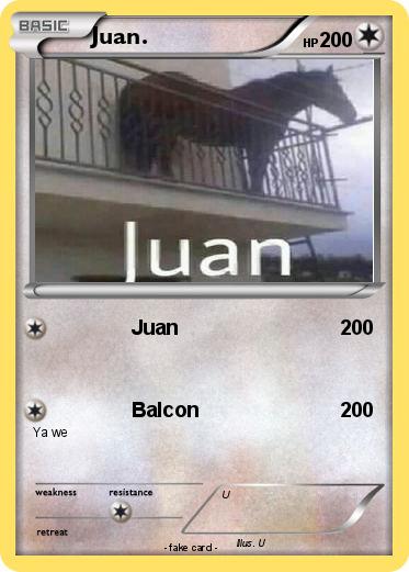 Pokemon Juan.
