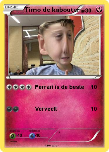 Pokemon Timo de kabouter