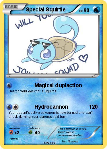 Pokemon Special Squirtle