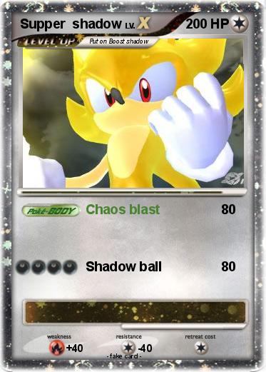 Pokemon Supper  shadow