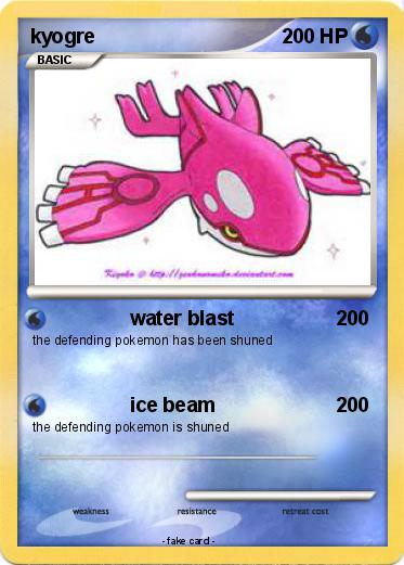Pokemon kyogre