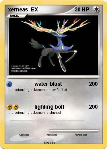 Pokemon xerneas  EX