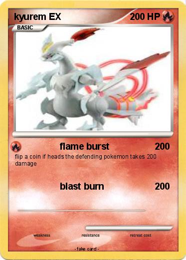 Pokemon kyurem EX