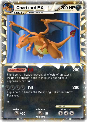 Pokemon Charizard EX