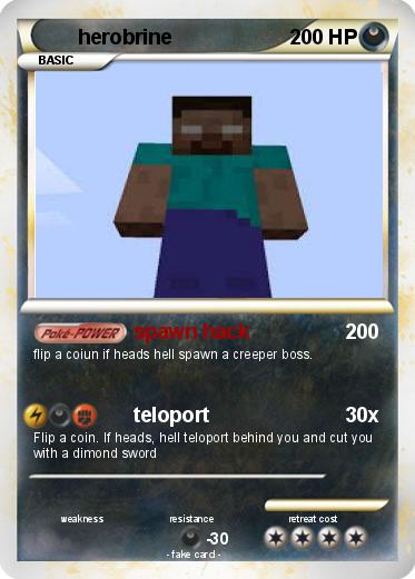 Pokemon herobrine