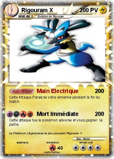 Pokemon Rigouram X