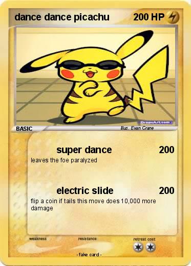 Pokemon dance dance picachu